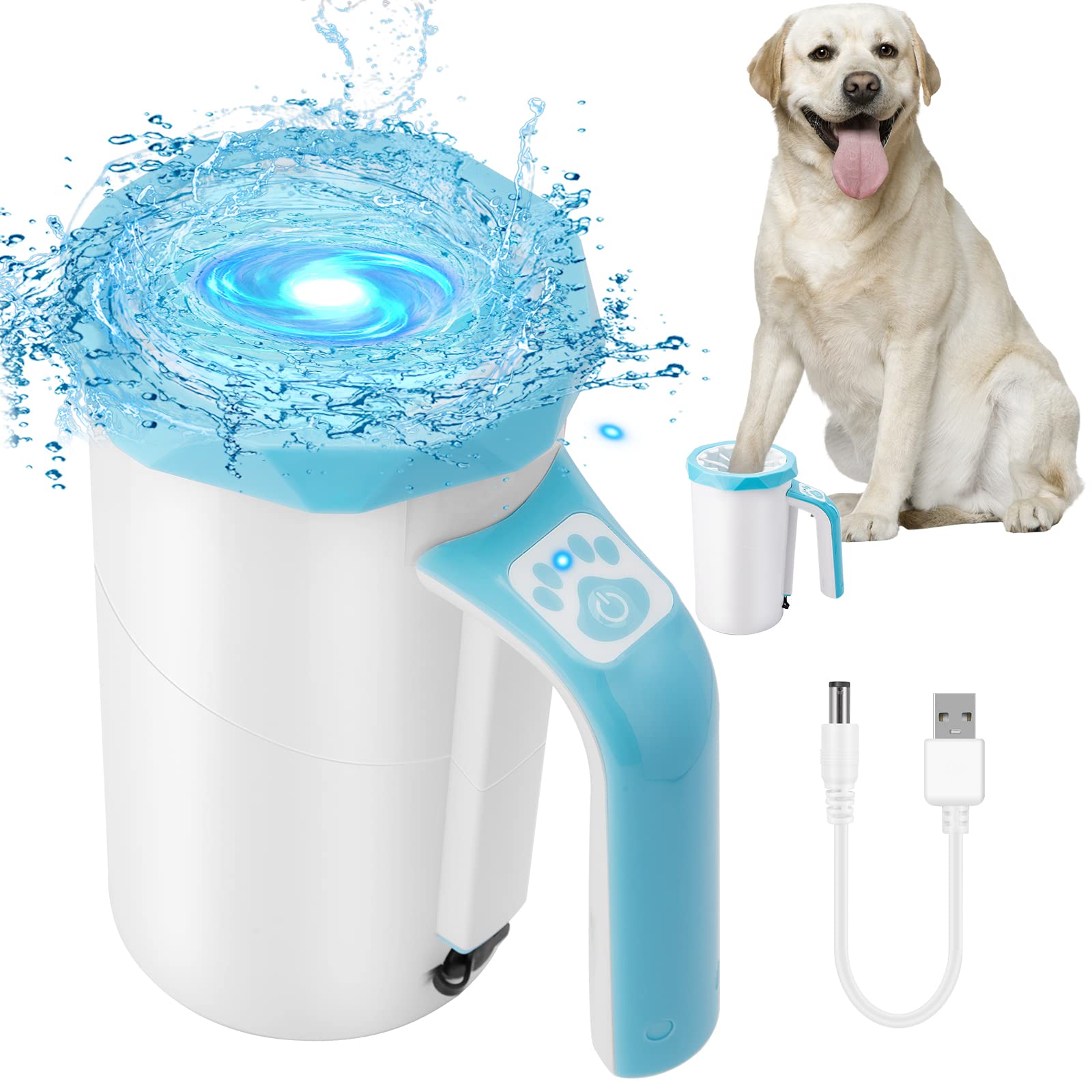 Sani-Spin Semi-Automatic Paw Cleaner